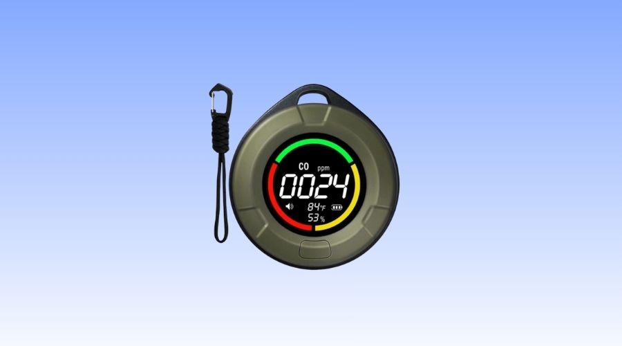 Lunarlipes Portable CO Detector PTH-10D